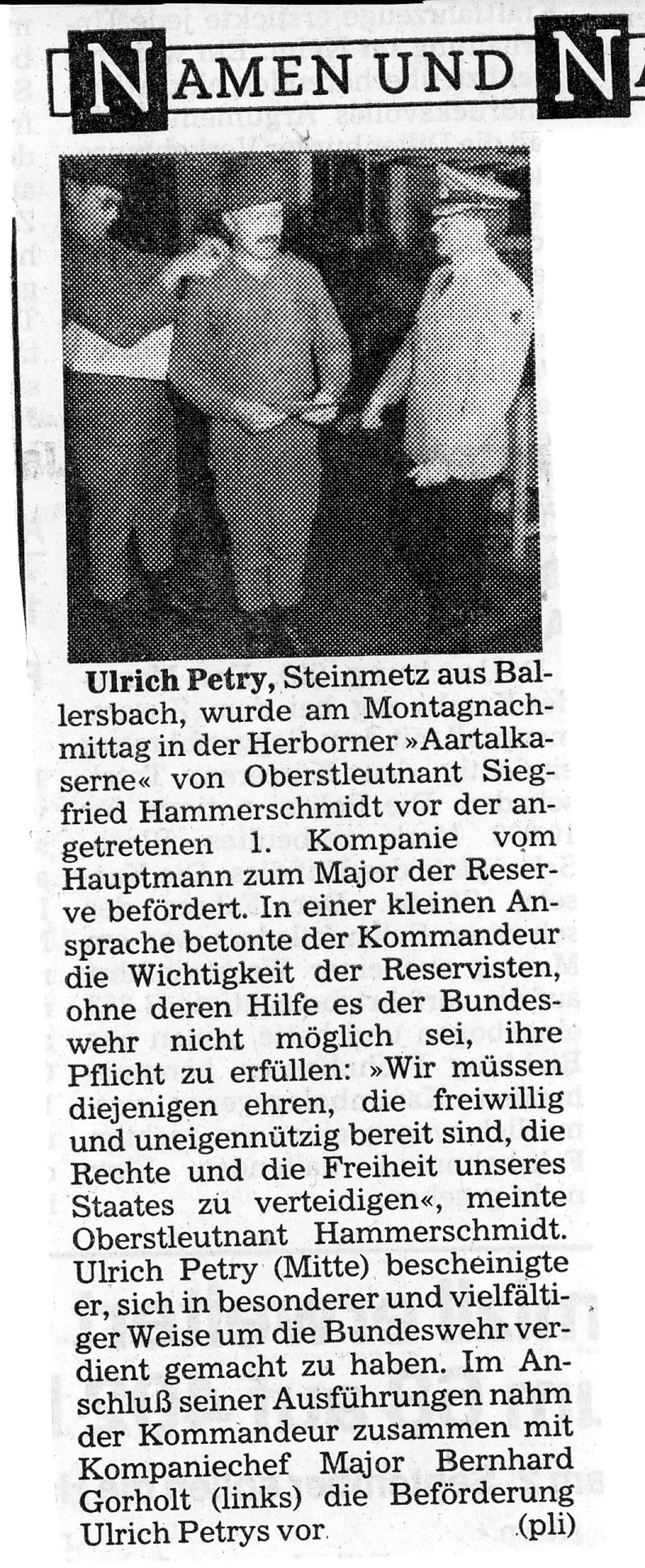 Zeitungsgruppe Lahn-Dill vom 14.08.1985