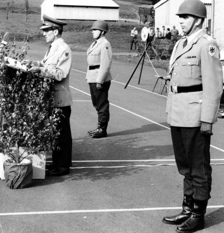 15.09.1970: OTL Walter übergibt das Kommando an OTL Feiler