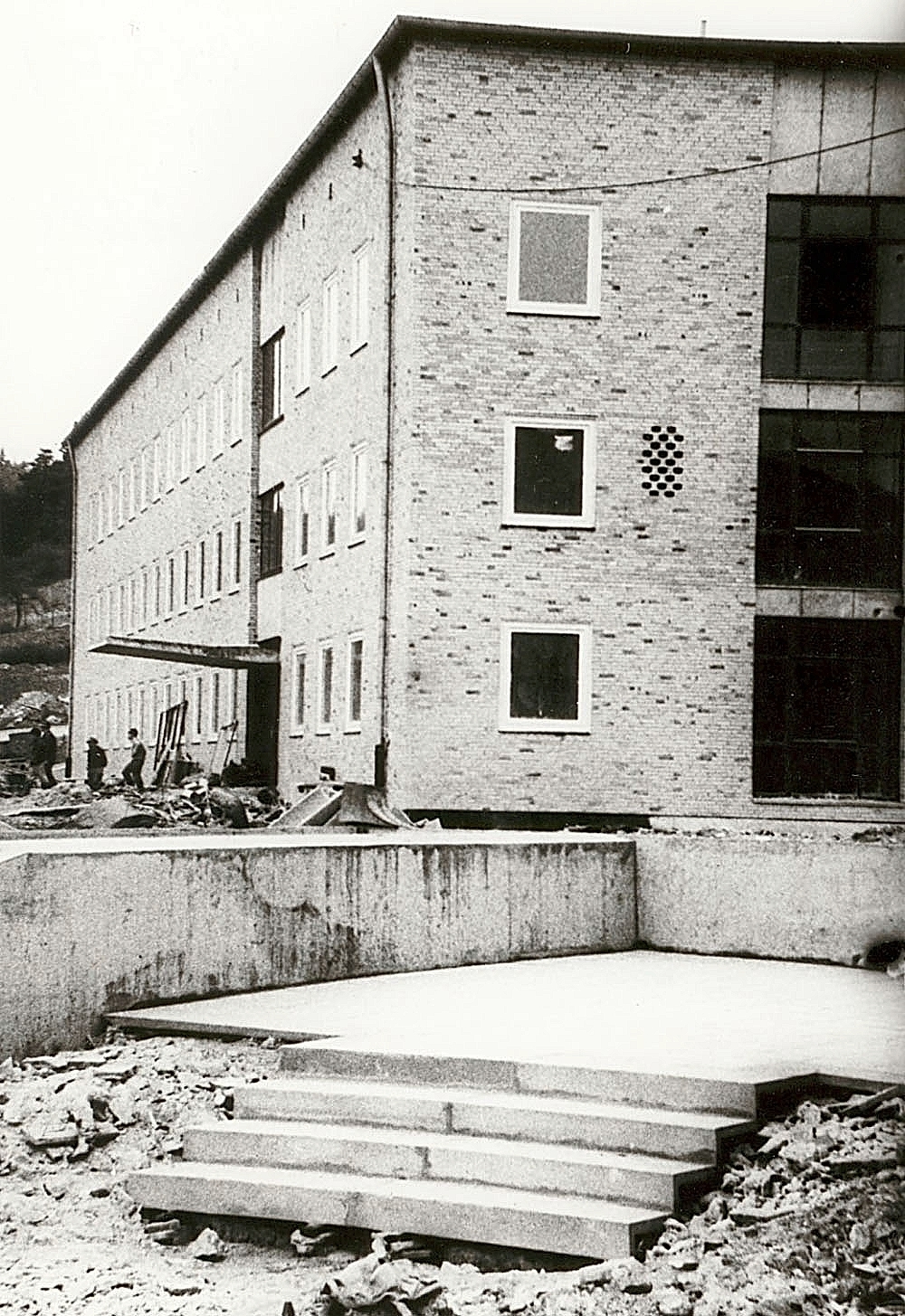 Mannschaftsgebäude 1966
