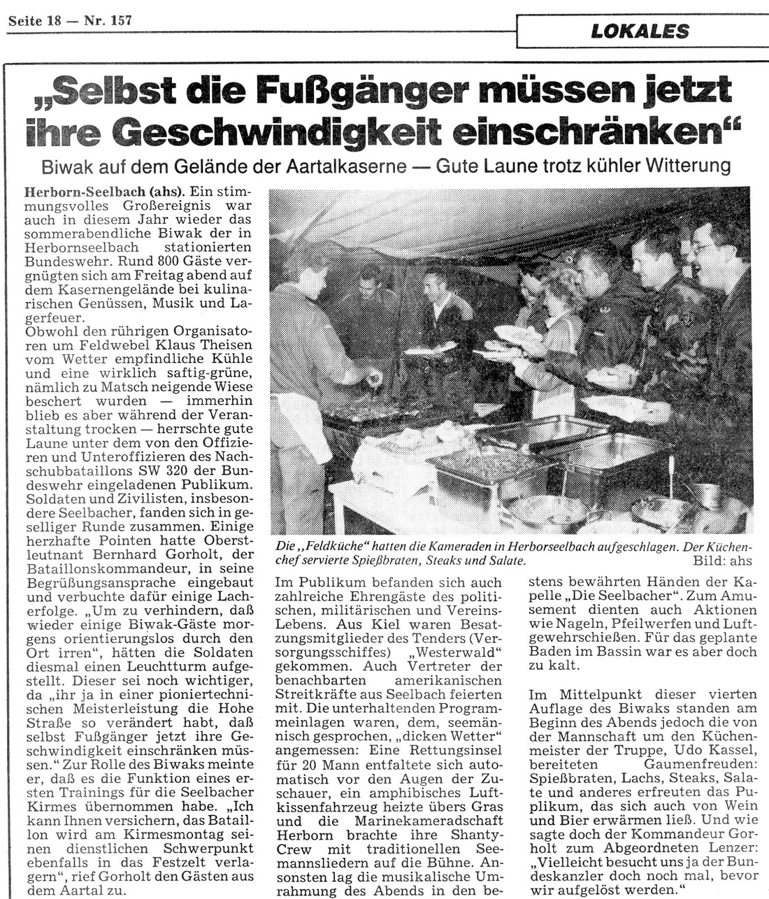 09.07.1990: Biwak des NschBtlSw 320