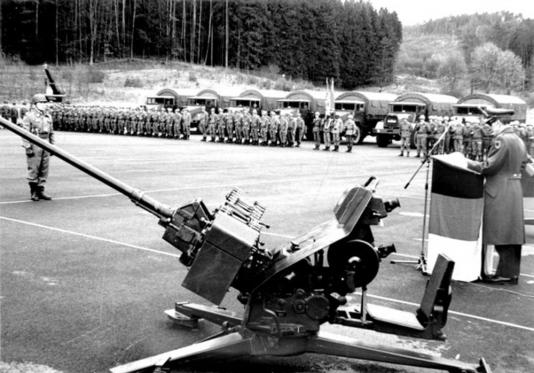 10.03.1973: Kommandowechsel OTL Feiler an OTL Bucher