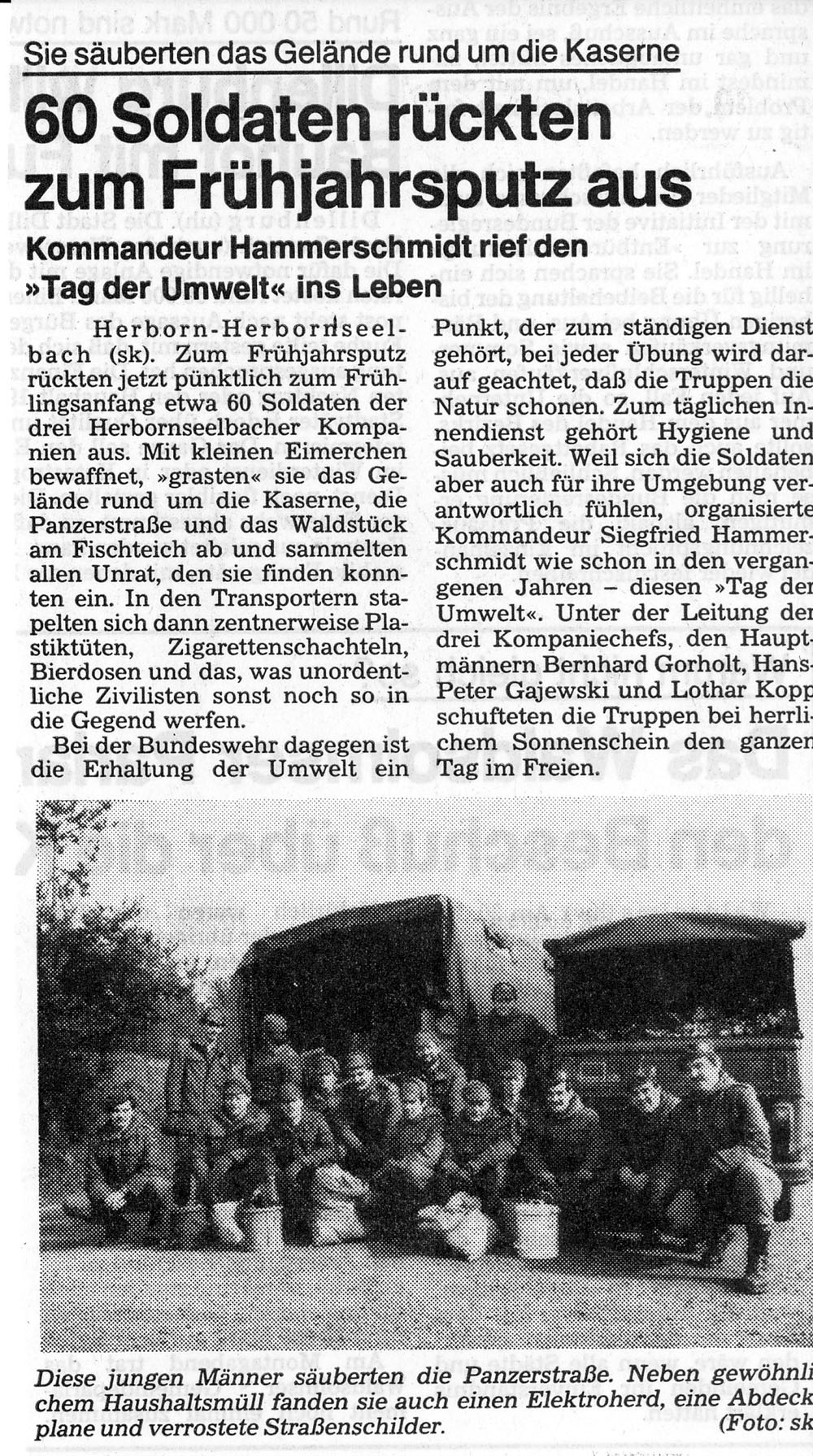 Zeitungsgruppe Lahn-Dill Frühjahr 1985