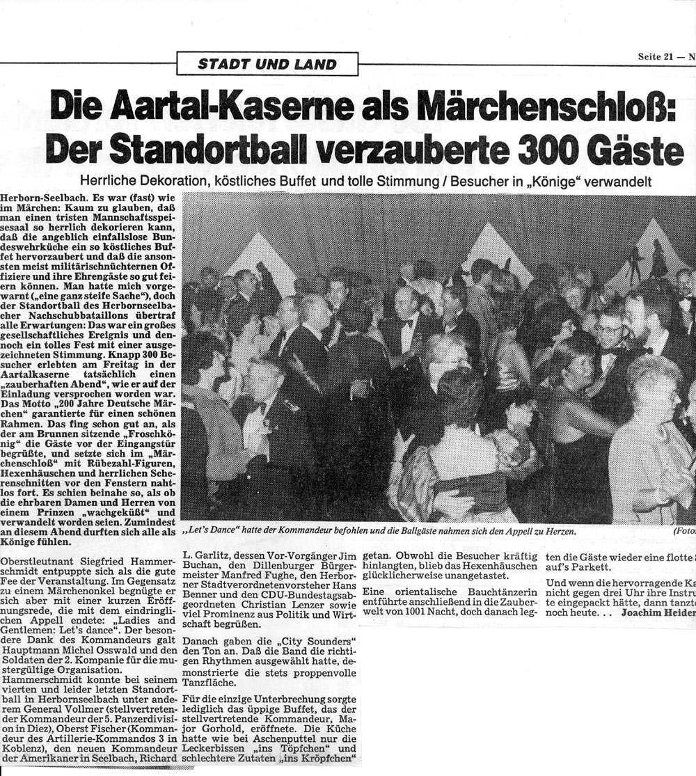 Herborner Tageblatt vom 6. Oktober 1986