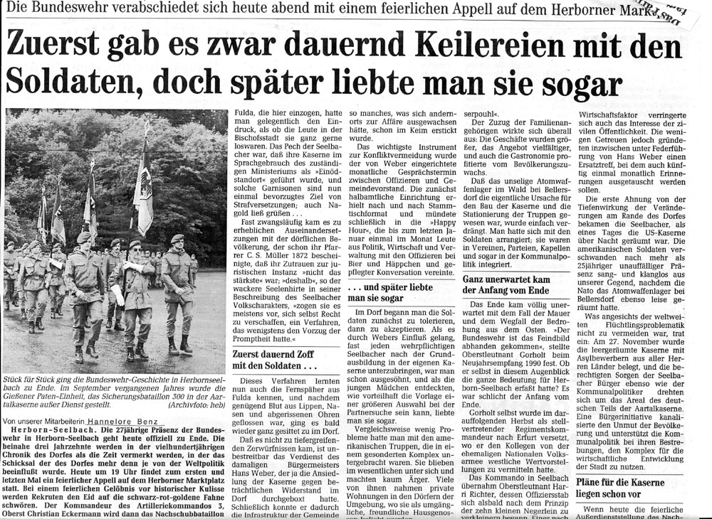 Herborner Tageblatt vom 18. 06. 1993