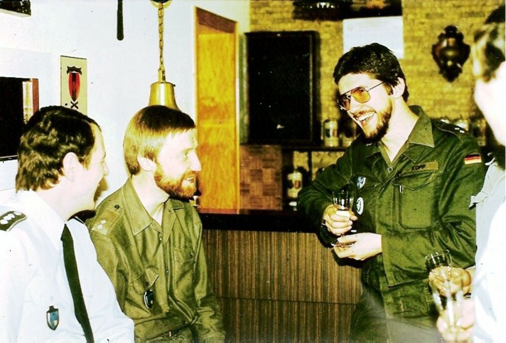 Hptm Kaufmann, OLt Gajewski, OLt Kopp