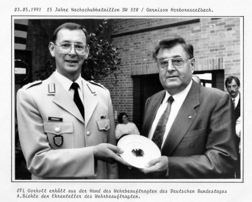 Der Wehrbeauftragte des Deutschen Bundestages besucht die Aartal-Kaserne