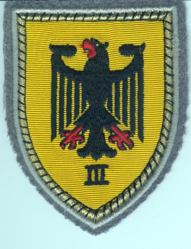 Verbandsabzeichen des III. (GE) Korps