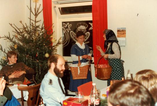 Weihnachten 1984 im Bataillonsstab